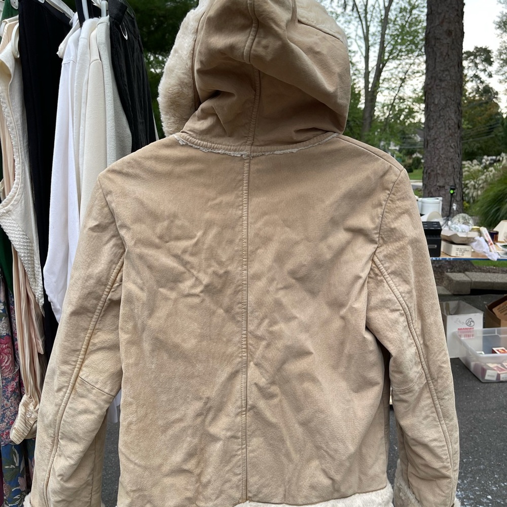Suede coat - Picture 3 of 4